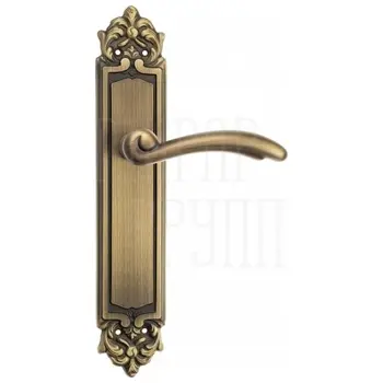 Дверная ручка Venezia 'VERSALE' на планке PL96 матовая бронза