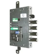 Замок Mottura (Моттура) врезной сувальдный с защёлкой 52.Y515BM-D MyKey (правый) (без накладок) ключ 60 мм