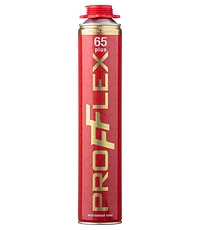 Купить Пена монтажная PROFFLEX PRO RED Plus 65л летняя под пистолет по цене 707 руб. в Москве