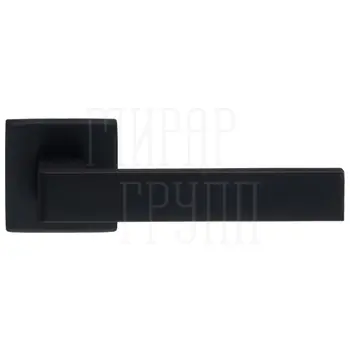 Дверная ручка Extreza Hi-Tech ALU 'ENNI' 117 на квадратной розетке R11 черный