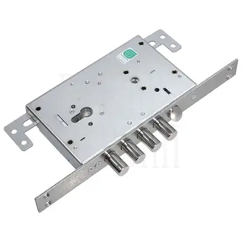 Корпус Guardian (Гардиан) врезного замка с защёлкой ЗВ 72.16 Т с тягами. /128:4140/ никель