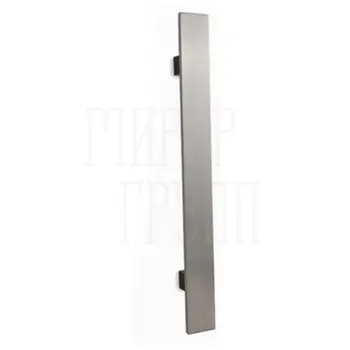 Дверная ручка-скоба Convex 919 (400/230 mm) матовый никель