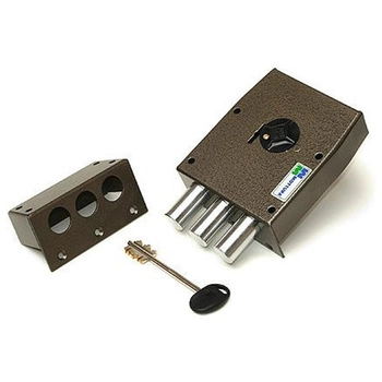 Замок накладной Mottura (Моттура) 20.501 D (правый) коричневый