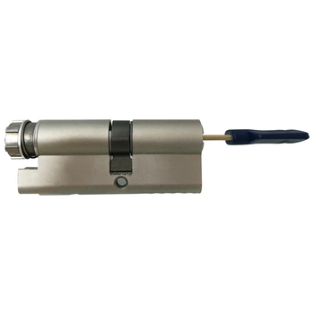 Цилиндр с шестерней на торце для замка ENTR Mul-T-Lock (MTL800) - стоимость зависит от толщины двери никель