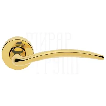 Дверные ручки на розетке Morelli Luxury 'Francy' золото