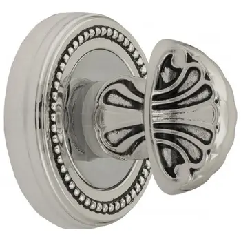 Фиксатор поворотный Venezia WC-4 D3 натуральное серебро