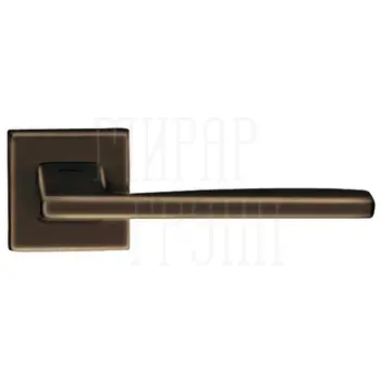 Дверная ручка на розетке Mandelli 'Link' 1031 бронза империал