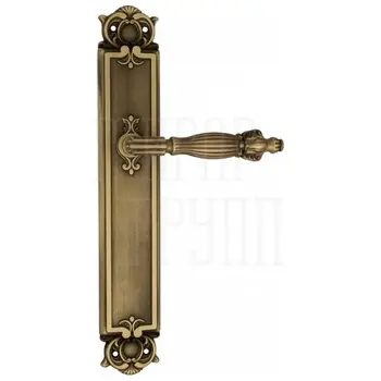 Дверная ручка Venezia 'OLIMPO' на планке PL97 матовая бронза