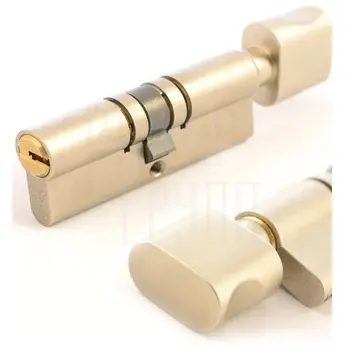 Цилиндровый механизм ключ-вертушка Mul-T-Lock 7x7 70 mm (30+10+30) латунь