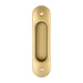 Ручка дверная для раздвижных дверей Extreza P605, матовое золото