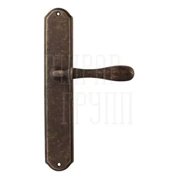 Дверная ручка на планке Melodia 294/131 'Beta' античная бронза