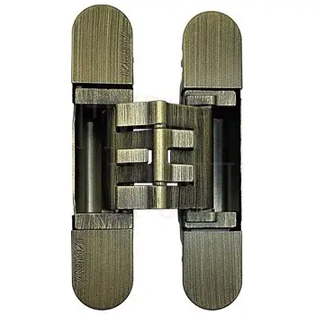 KUBICA K2760 DXSX, петля скрытая универсальная (60 kg) состаренная бронза