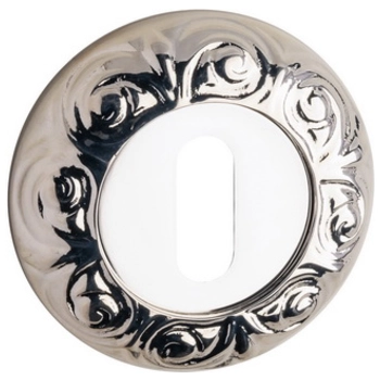 Накладки дверные под ключ Pasini Queen 12 BFY (KEY) серебро