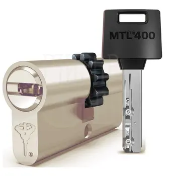 Цилиндровый механизм ключ-ключ Mul-T-Lock (Светофор) MTL400 120 mm (40+10+70) латунь + шестерня
