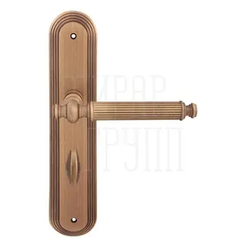Дверная ручка на планке Melodia 353/235 'Regina' матовая бронза (wc)