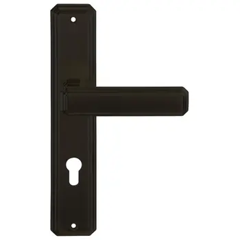 Дверные ручки на планке Archie Genesis 'Sabio' черный (CYL)