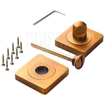 Завертка квадр. к ручкам Renz INBK 02 кофе