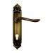 Дверная ручка на планке Melodia 285/229 "Daisy", затемненная бронза (cyl)
