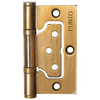 Петля Punto (Пунто) универсальная без врезки IN3200W (200-2B 75x25) кофе глянец