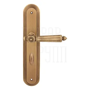 Дверная ручка на планке Melodia 246/235 'Nike' матовая бронза (wc)