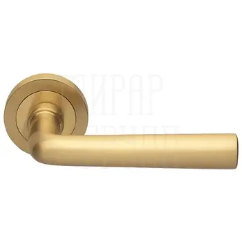 Дверные ручки на розетке Morelli Luxury 'Idro' матовое золото