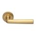 Дверные ручки на розетке Morelli Luxury "Idro", матовое золото