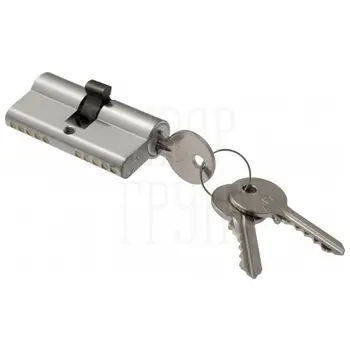 Venezia цилиндр (60 мм/25+10+25) ключ-ключ матовый хром