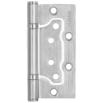 Петля Punto (Пунто) универсальная без врезки IN4200W (200-2B 100x25) матовый хром