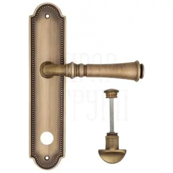 Дверная ручка Fratelli Cattini 'GRACIA' на планке PL248 матовая бронза (wc-2)