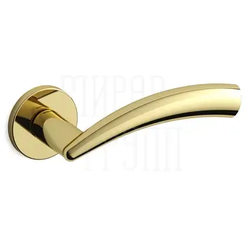 Дверная ручка на розетке Mandelli 'Nadir' 771 золото