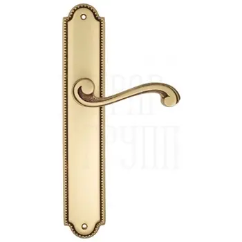 Дверная ручка Venezia 'VIVALDI' на планке PL98 французское золото