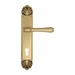 Дверная ручка Venezia 'CALLISTO' на планке PL87, французское золото (cyl)