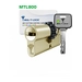 Цилиндровый механизм ключ-ключ Mul-T-Lock (Светофор) MTL800 140 mm (60+10+70), латунь + шестерня