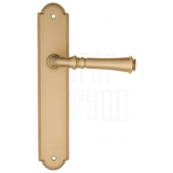 Дверная ручка Fratelli Cattini 'GRACIA' на планке PL257 матовая латунь