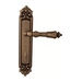 Дверная ручка на планке Melodia 292/229 'Samantha', матовая бронза (wc)