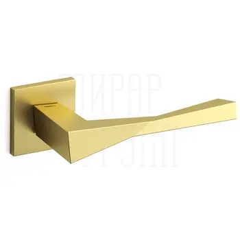 Дверная ручка на розетке Mandelli 'Twee' 1691 матовое золото