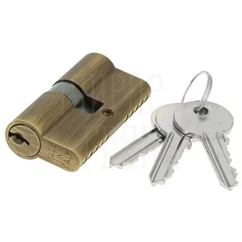 Личинка Extreza AS-60 ключ-ключ 25x10x25 (30/30) матовая бронза