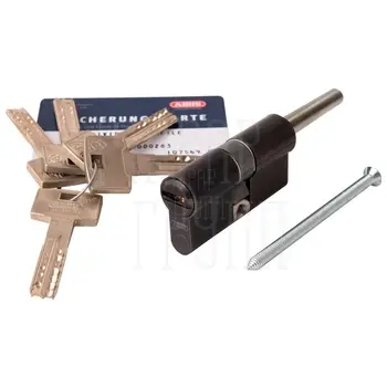 Цилиндровый механизм Abus Bravus.4000 MX ключ-длинный шток 130 mm (95+10+25) матовый черный