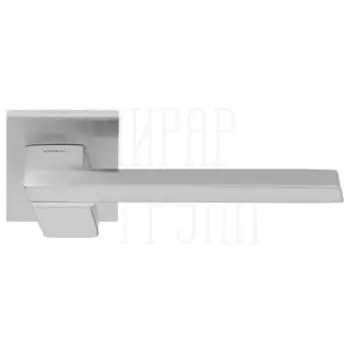 Дверная ручка на розетке Mandelli 'Jet' 1371 матовый хром