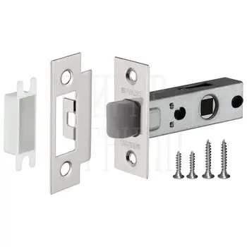 Защелка врезная Fuaro (Фуаро) PLASTIC P12-45-25 матовый никель