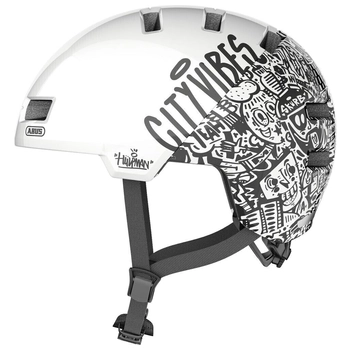Велошлем Abus SKURB ACE M белый
