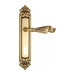 Дверная ручка Venezia "Opera" на планке PL96, французское золото (cyl)