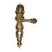 Дверная ручка Venezia "FENICE" на планке PL92, французское золото (cyl)