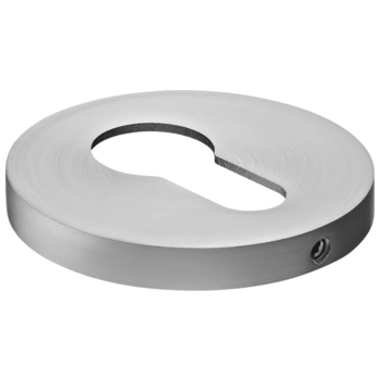 Накладка на ключевой цилиндр RUCETTI RAP KH SLIM-R матовый хром