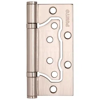 Петля Punto (Пунто) универсальная без врезки IN4200W (200-2B 100x25) никель