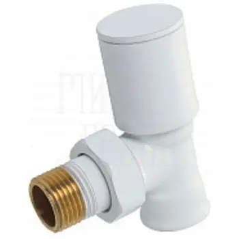 Вентиль Top регулировочный угловой 1/2 белый