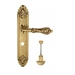 Дверная ручка Venezia 'MONTE CRISTO' на планке PL90, французское золото (wc)