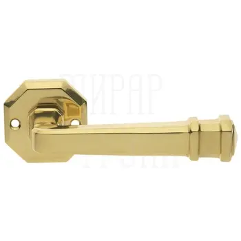 Дверные ручки на розетке Morelli Luxury 'Champs-Elisees' матовое золото