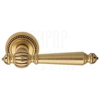 Дверная ручка на розетке Venezia 'PELLESTRINA' D3 французское золото