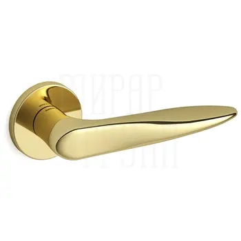 Дверная ручка на розетке Mandelli 'Zoe' 381 золото